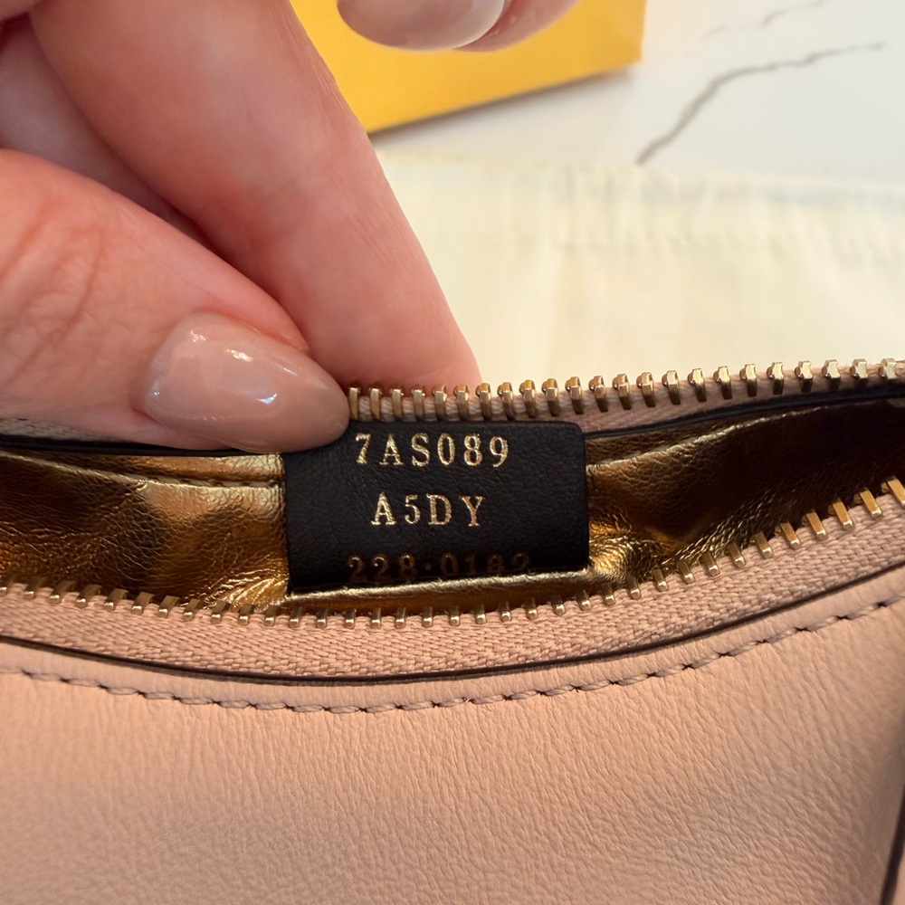 Fendi Nano Fendigraphy Bag - Light Rose (100% authentic) - Picture 7 of 10